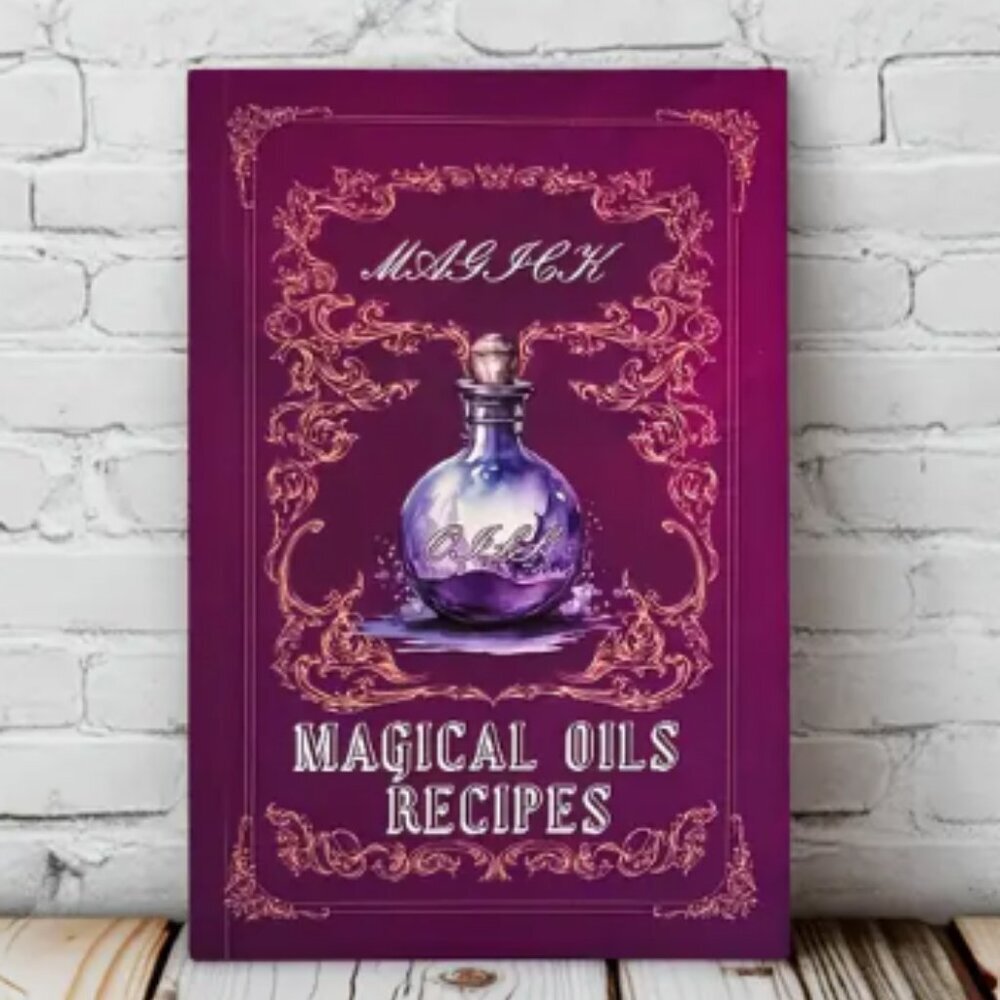 Magic Magical Oils Recipes Book NWT